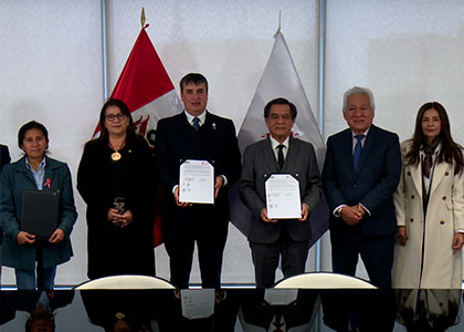 USMP y OEI firman Convenio Interinstitucional por la educación